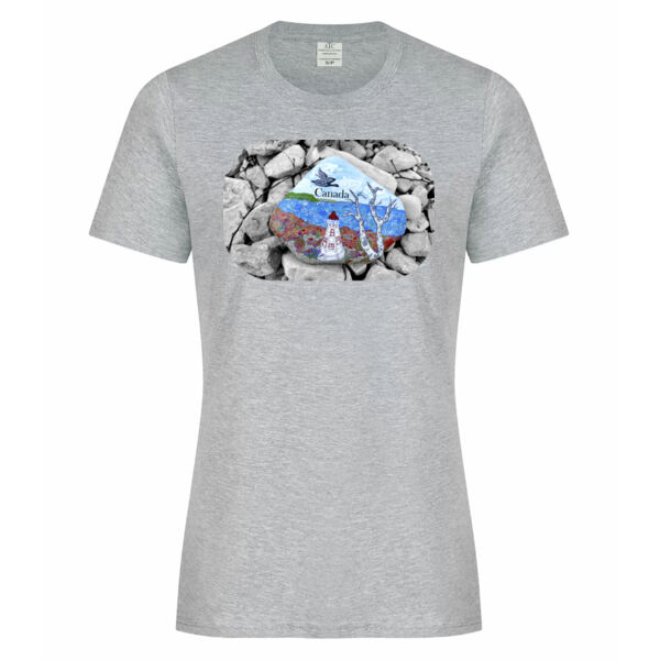 Rocks Cotton Ladies T-Shirt Thumbnail