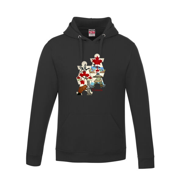Canada Puzzle, Comfy Hoodie Thumbnail