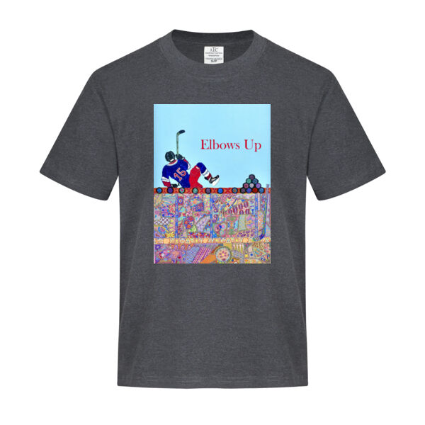 Elbows Up Cotton Youth T-Shirt Thumbnail