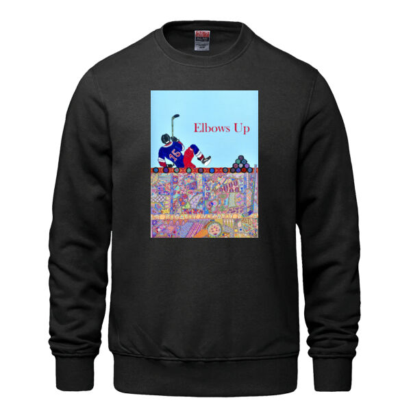 Elbows Up Comfy Crewneck Thumbnail